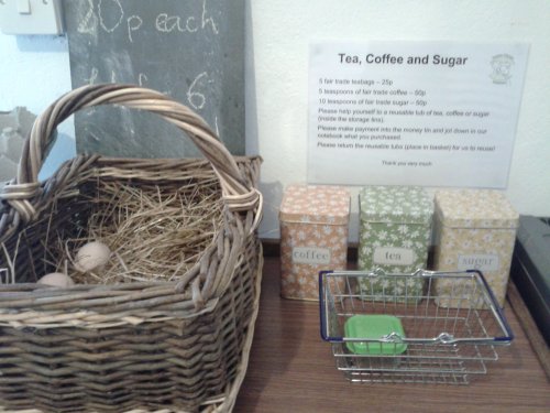The Provisions Place - eggs, tea, coffee & sugar