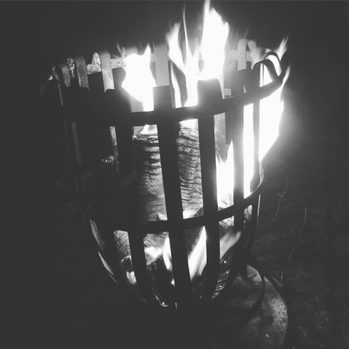 Hire a fire basket and gather round to keep warm - credit: Georgina Hayward