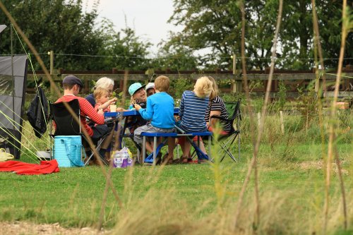 Enjoying outdoor tea time - credit: Steve OSullivan